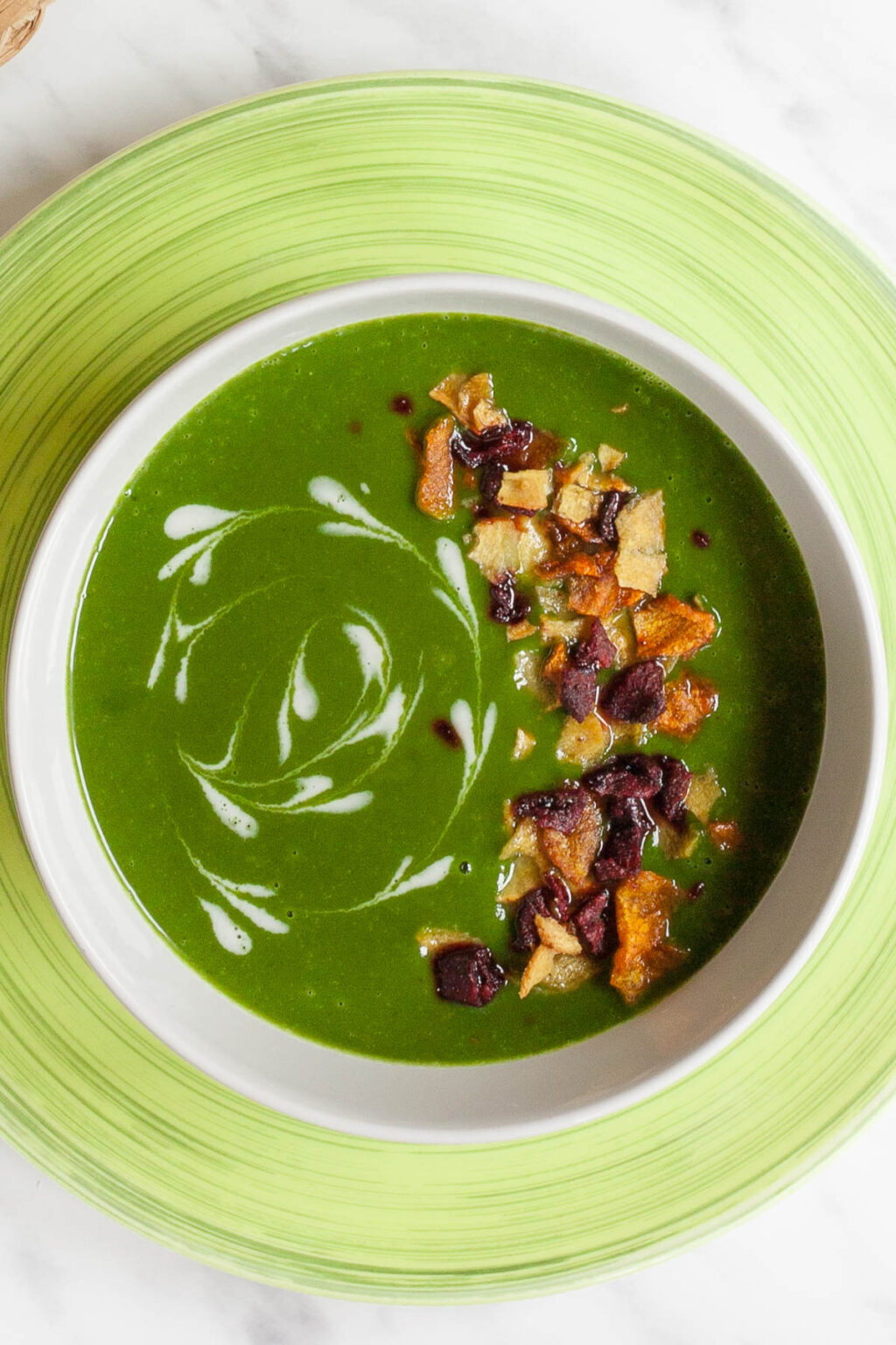 The Easiest Cream of Spinach Soup (Vegan) - My Pure Plants