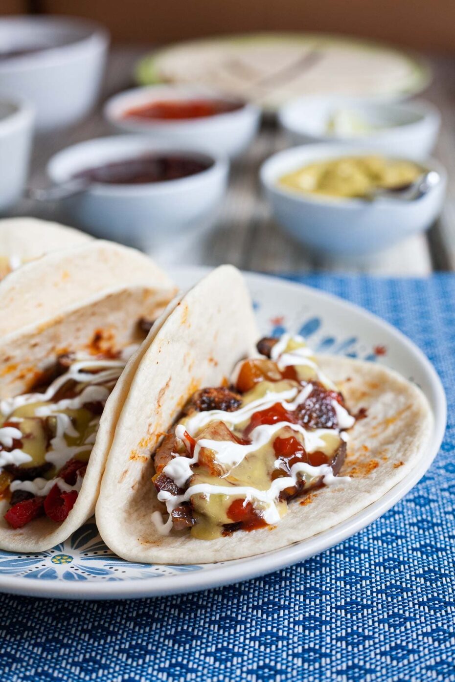 Sheet Pan Portobello Mushroom Fajitas - My Pure Plants