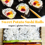Easy Sweet Potato Sushi Rolls