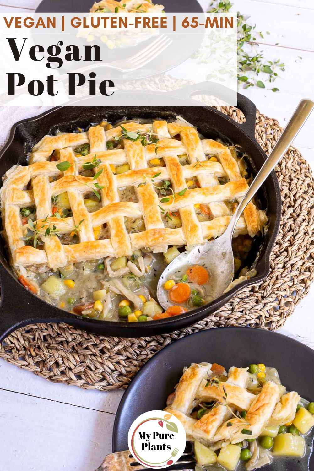 Vegan Pot Pie - My Pure Plants