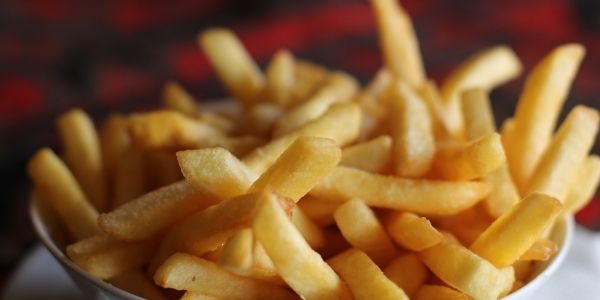 French fries up close