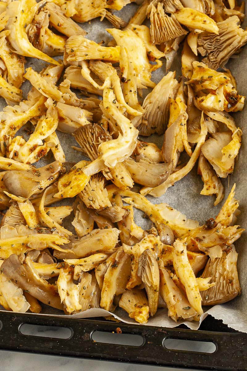 Oyster Mushroom Gyros