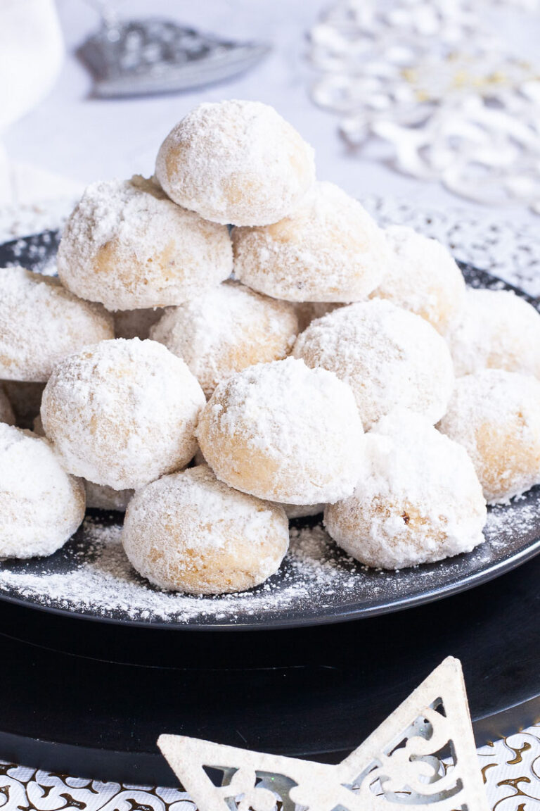 Easy Vegan Snowball Cookies My Pure Plants