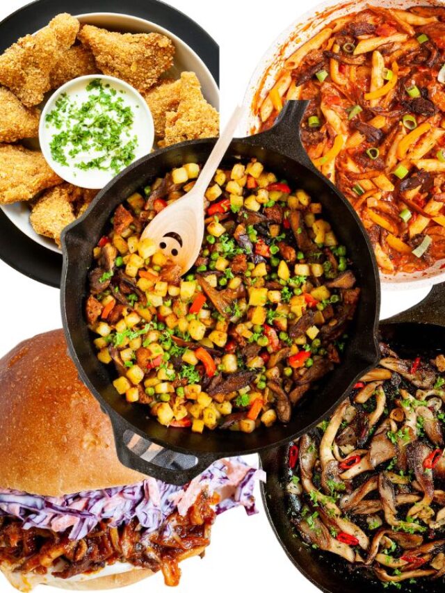 Sheet Pan Portobello Mushroom Fajitas My Pure Plants