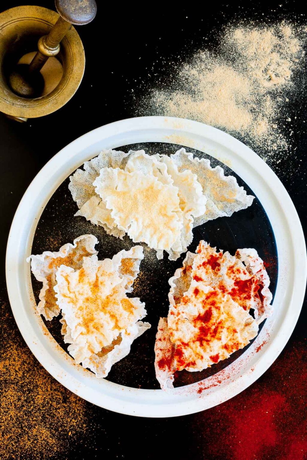 How to make Fried Rice Paper Chips How to make fried rice paper chips