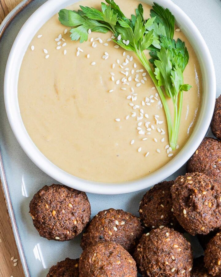 Fresh Lemon Herb Tahini Dressing/Sauce My Pure Plants