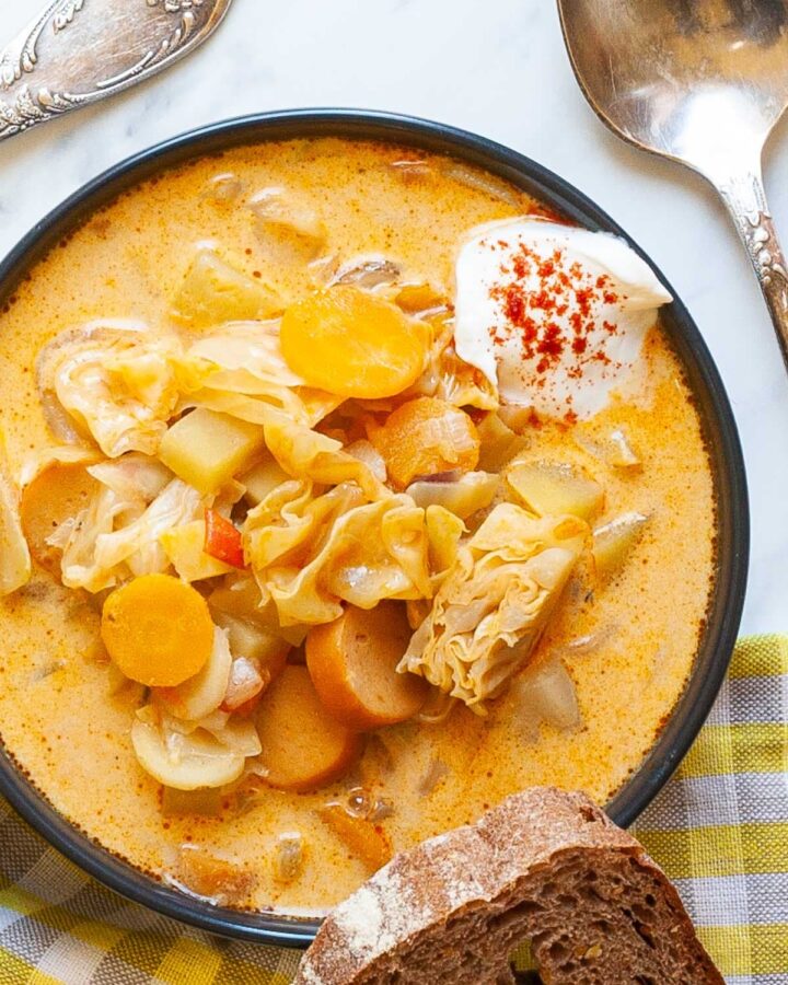 Authentic Hungarian Mushroom Soup - My Pure Plants