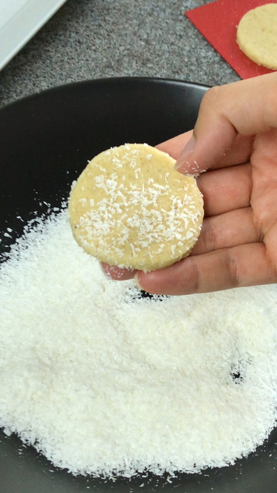 Coconut Cookies Steps4