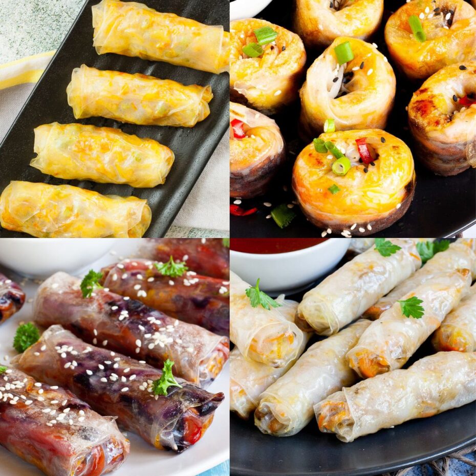 21 Must Try Rice Paper Recipes Rolls And More My Pure Plants