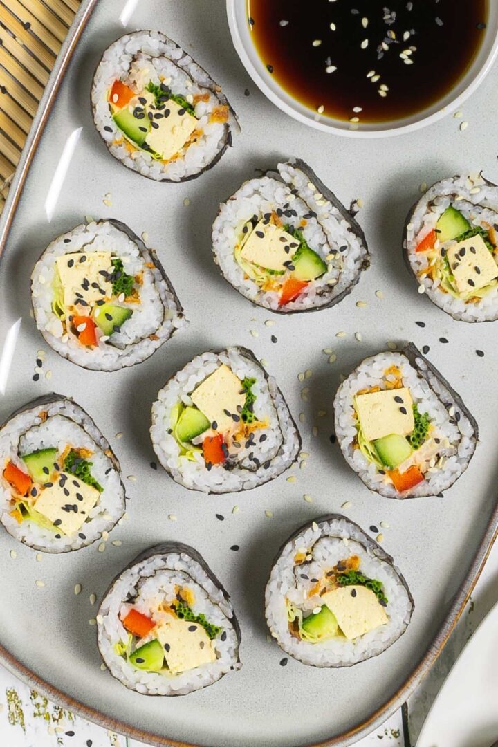 Smoked Tofu Sushi Rolls My Pure Plants