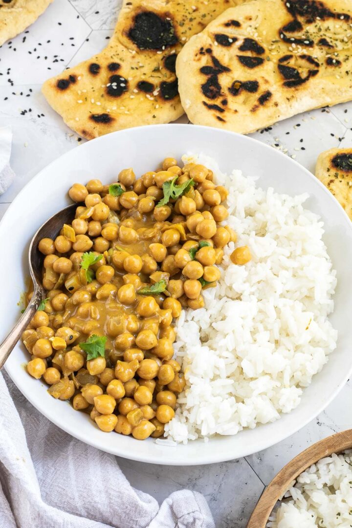 Chickpea Korma (in 25 mins) My Pure Plants