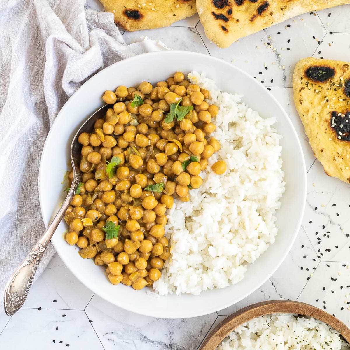 Chickpea korma sales