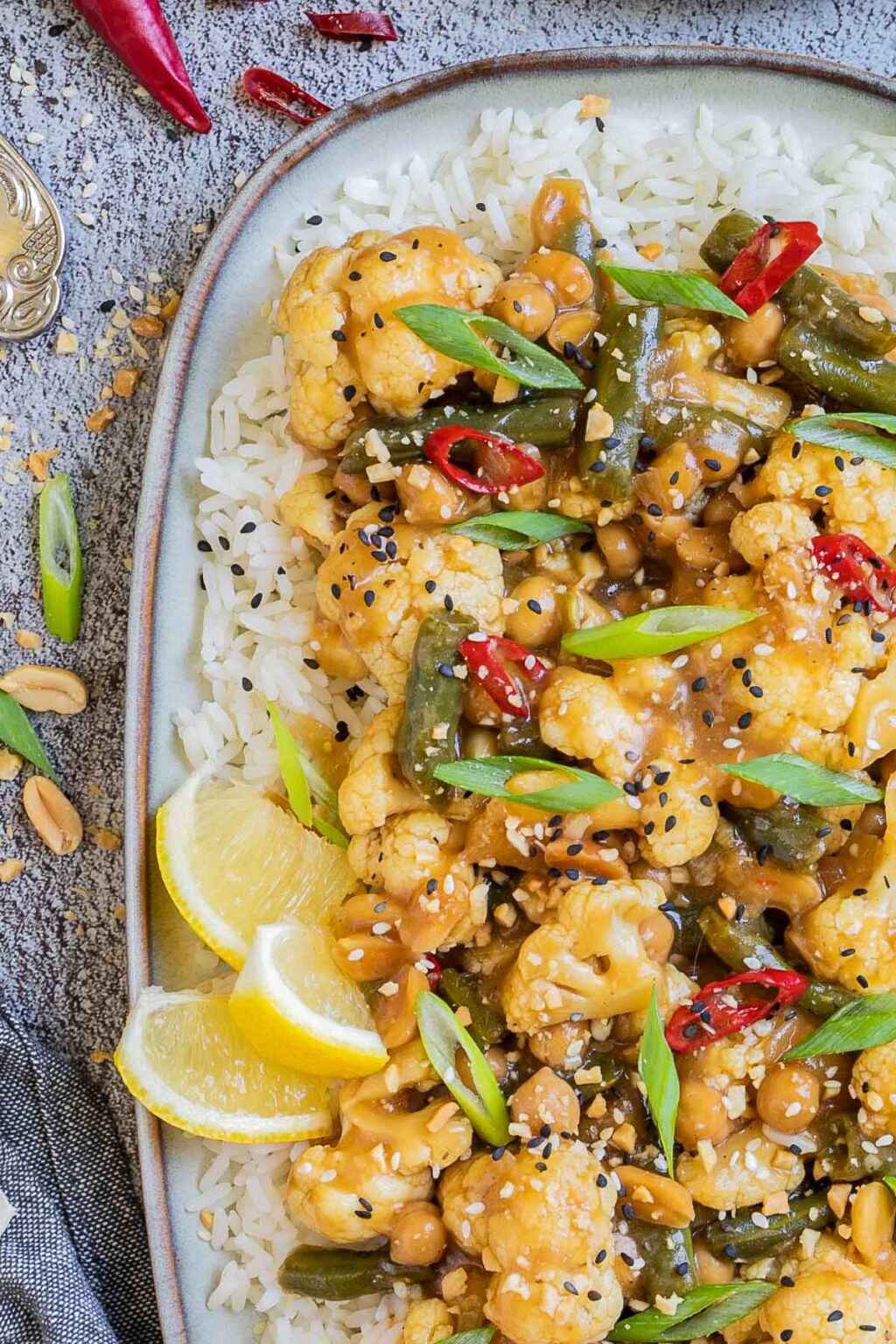 Kung Pao Cauliflower My Pure Plants
