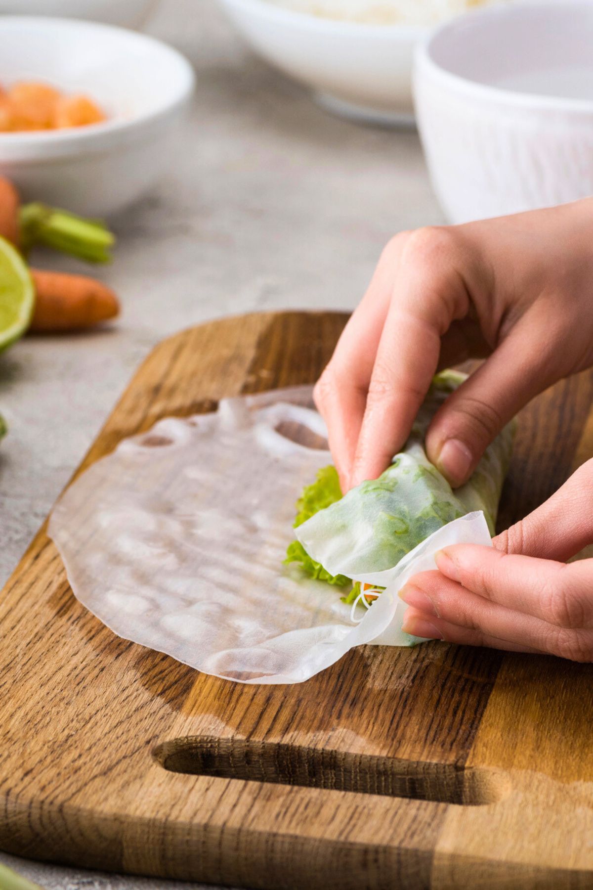 How To Use Rice Paper Without Tearing